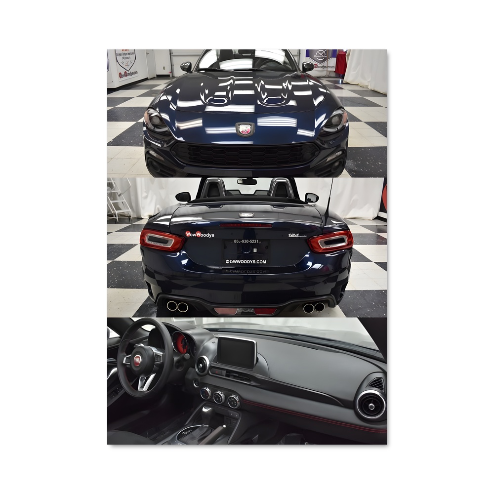Poster spider abarth